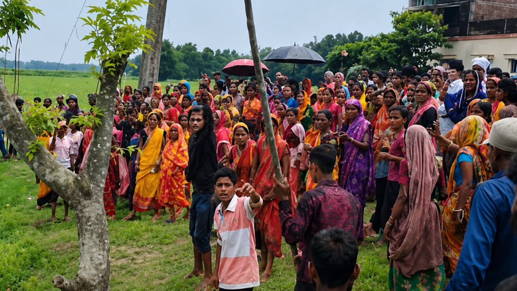 भेडियारीमा प्रहरीमाथि ढुंगा हानेपछि लाठीचार्ज, मञ्जितको शव पोष्टमार्टमका लागि कोशीमा