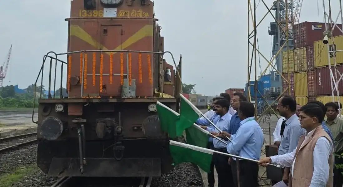 कोलकाताबाट विराटनगर भन्सार यार्डमै आउँदैछ पहिलो कार्गो रेल
