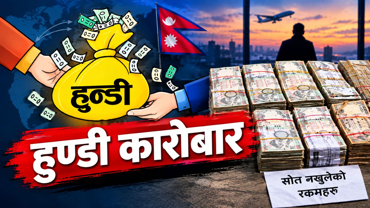 १ अर्ब ५७ करोड रुपैयाँको हुण्डी कारोबारमा संलग्न विराटनगरका दुई जना पक्राउ