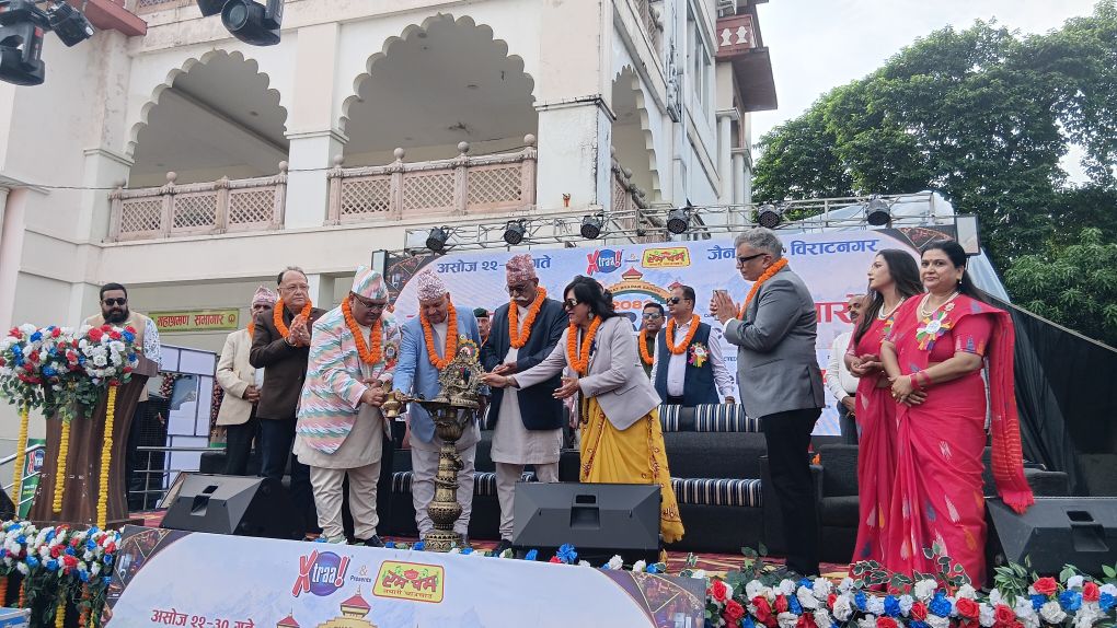 जोगबनीतर्फ जाने दशैंको पैसा रोक्ने प्रयास, विराटनगरमा सुरू भयो ‘विराट ट्रेड फेयर’